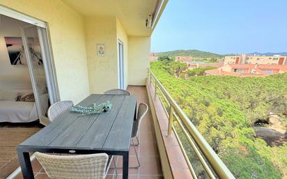 Terrace of Flat for sale in Castell-Platja d'Aro  with Air Conditioner, Heating and Furnished
