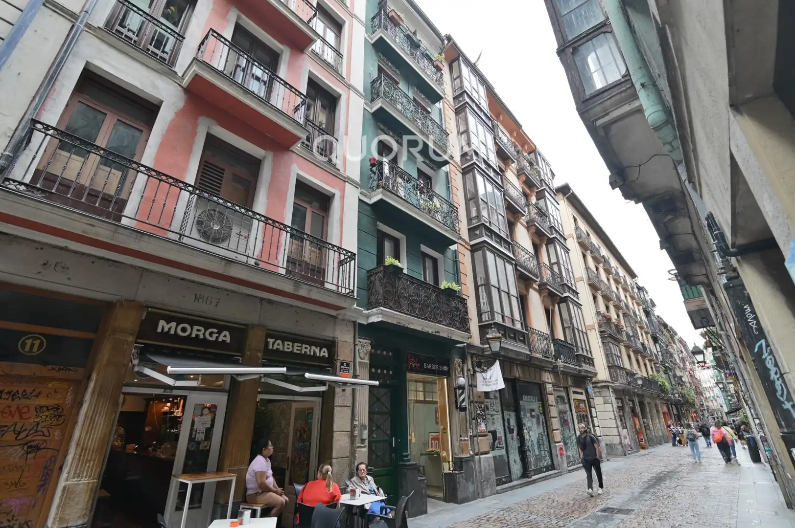 Vista exterior de Piso en venta en Bilbao  con Aire acondicionado, Calefacción y Balcón