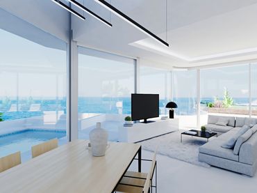 Apartamento con piscina en venta en Partida Mascar-toix Sup