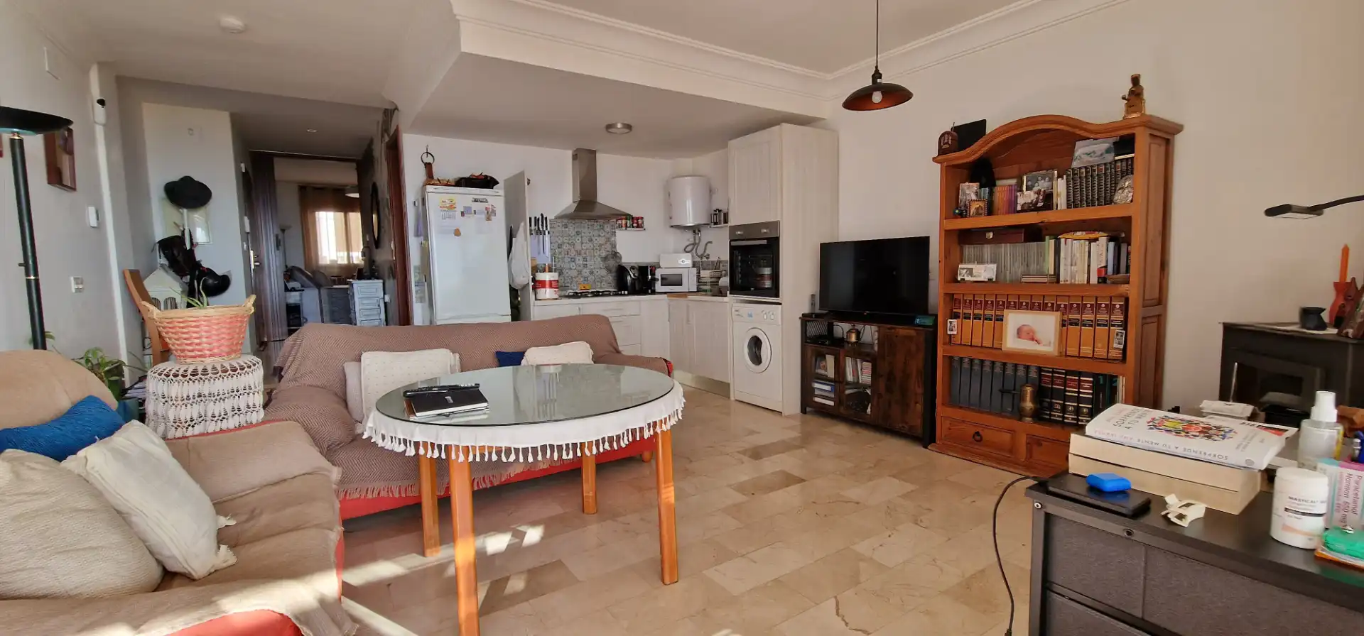 Cocina de Apartamento en venta en Cogollos de la Vega con Aire acondicionado, Terraza y Amueblado