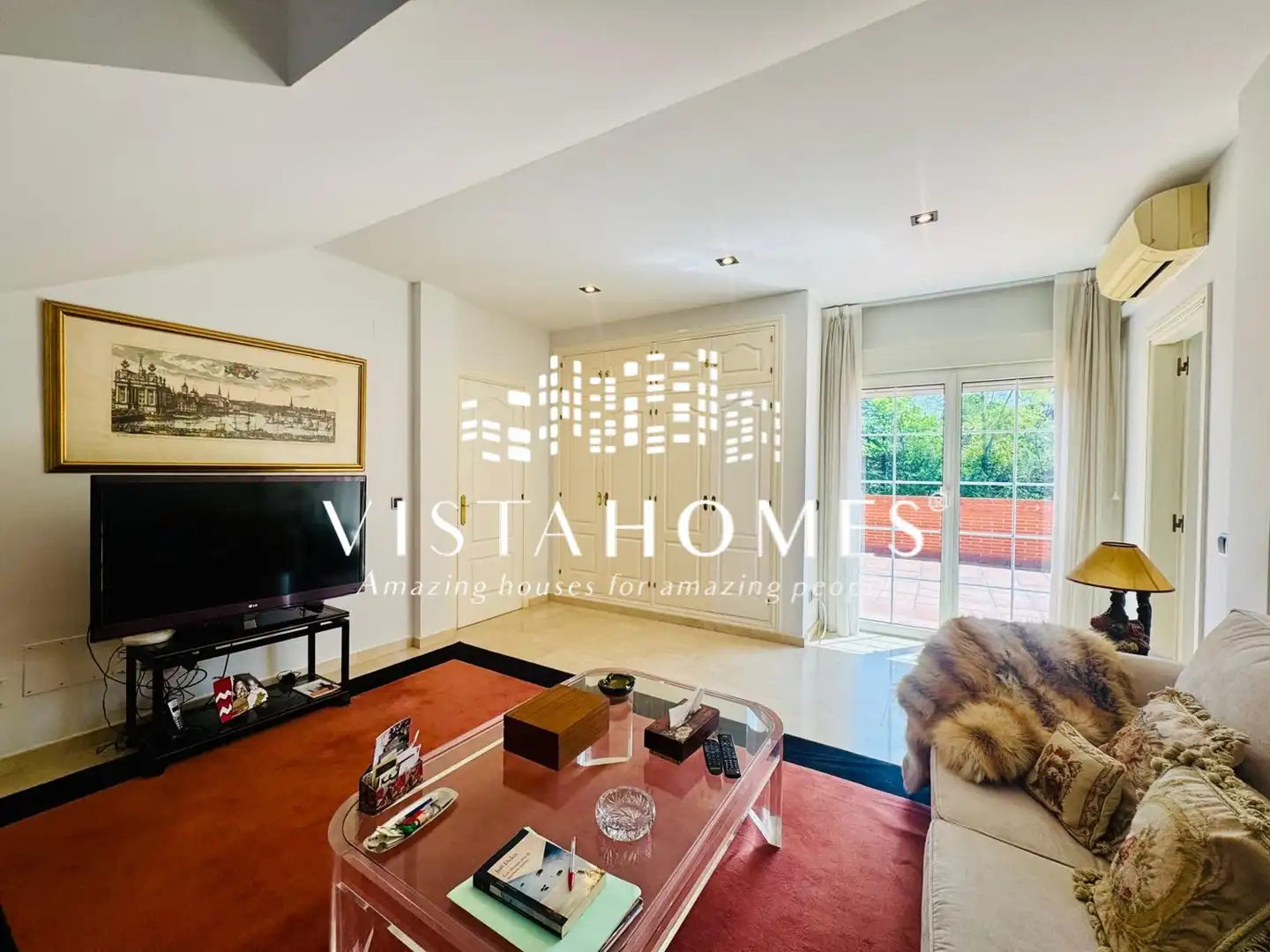 Living room of Houses for sale in Ciudalcampo  with Air Conditioner, Heating and Private garden
