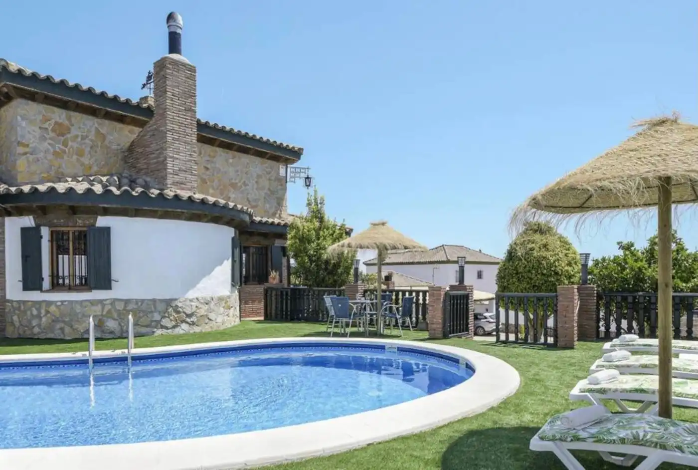 Vista exterior de Finca rústica en venta en Vejer de la Frontera con Aire acondicionado, Jardín privado y Terraza