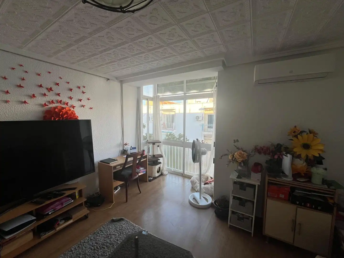 Sala de estar de Piso en venta en Benetússer con Aire acondicionado, Calefacción y Terraza