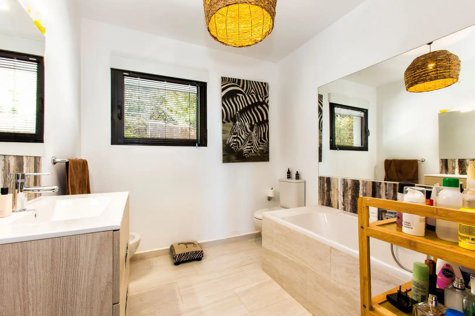 Baño de Casa o chalet en venta en Dénia con Aire acondicionado, Calefacción y Jardín privado