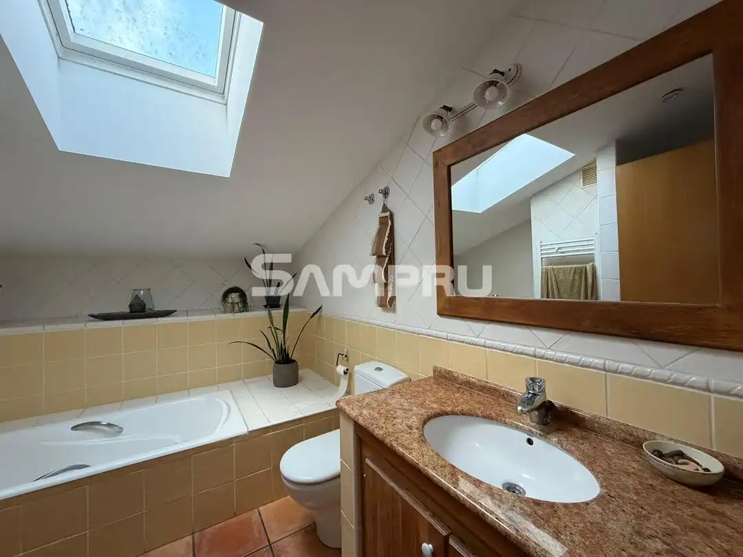 Baño de Casa adosada en venta en Bergara con Calefacción, Jardín privado y Trastero
