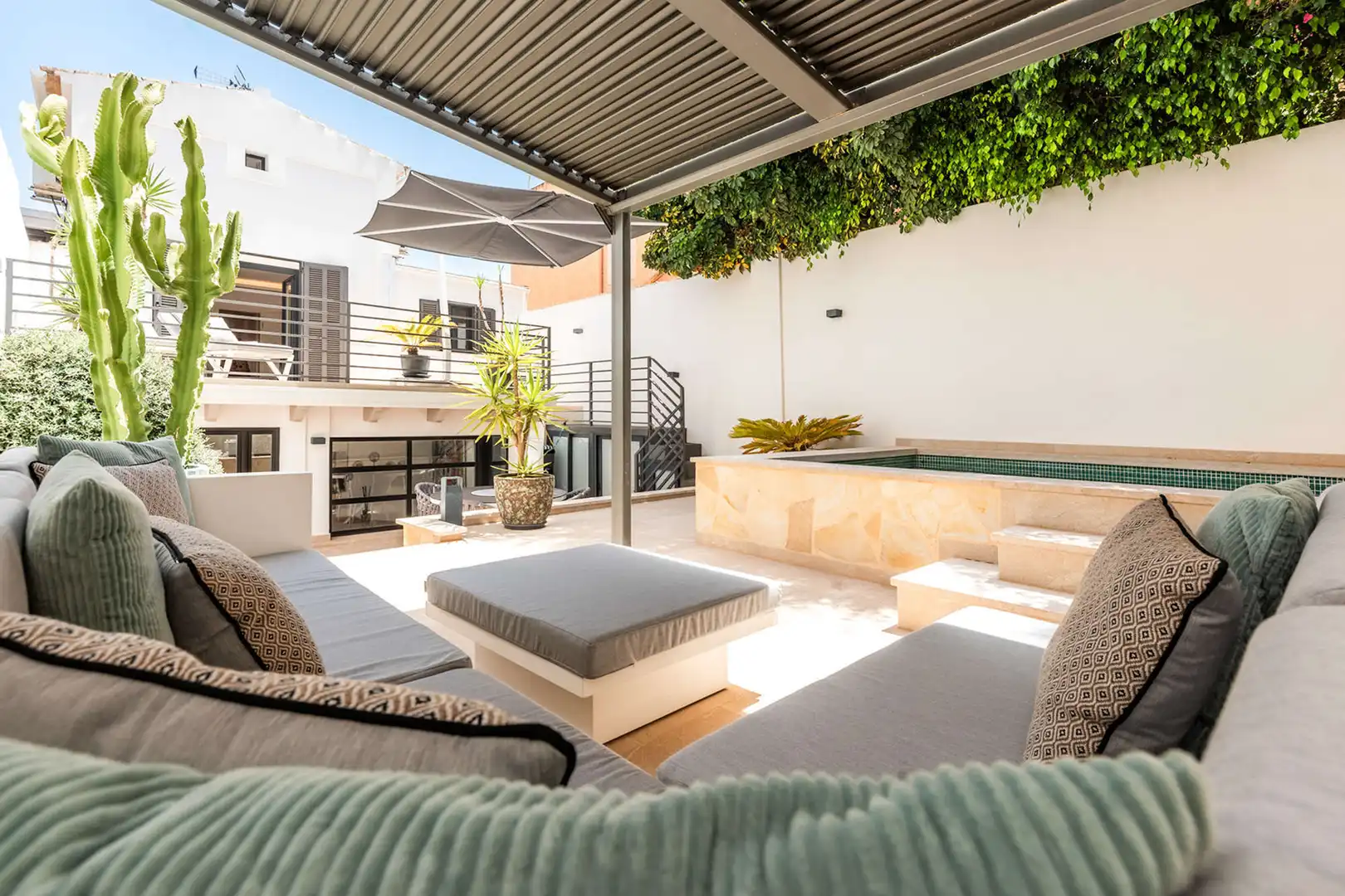 Terrassa de Casa adosada en venda en  Palma de Mallorca amb Aire condicionat, Terrassa i Moblat