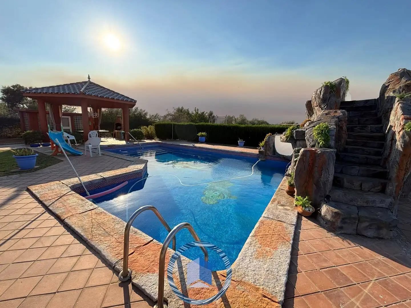 Piscina de Casa o chalet en venta en Alcalá de Guadaira con Aire acondicionado, Jardín privado y Terraza