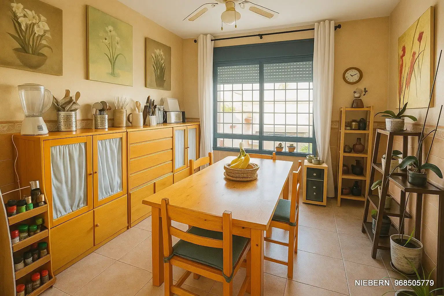 Comedor de Casa o chalet en venta en Cartagena con Aire acondicionado, Calefacción y Jardín privado