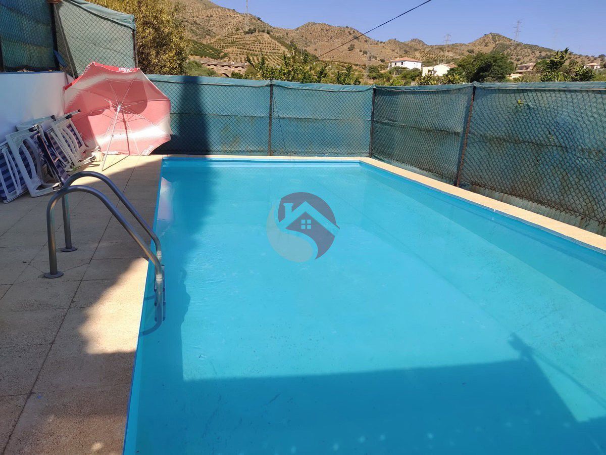Swimming pool of House or chalet for sale in Álora  with Air Conditioner, Storage room and Swimming Pool