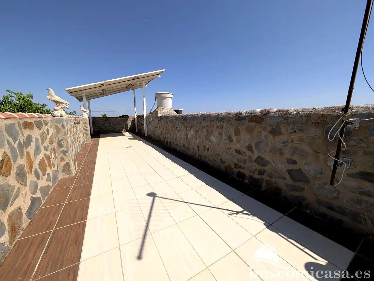 Terrassa de Finca rústica en venda en Linares amb Aire condicionat, Jardí privat i Terrassa