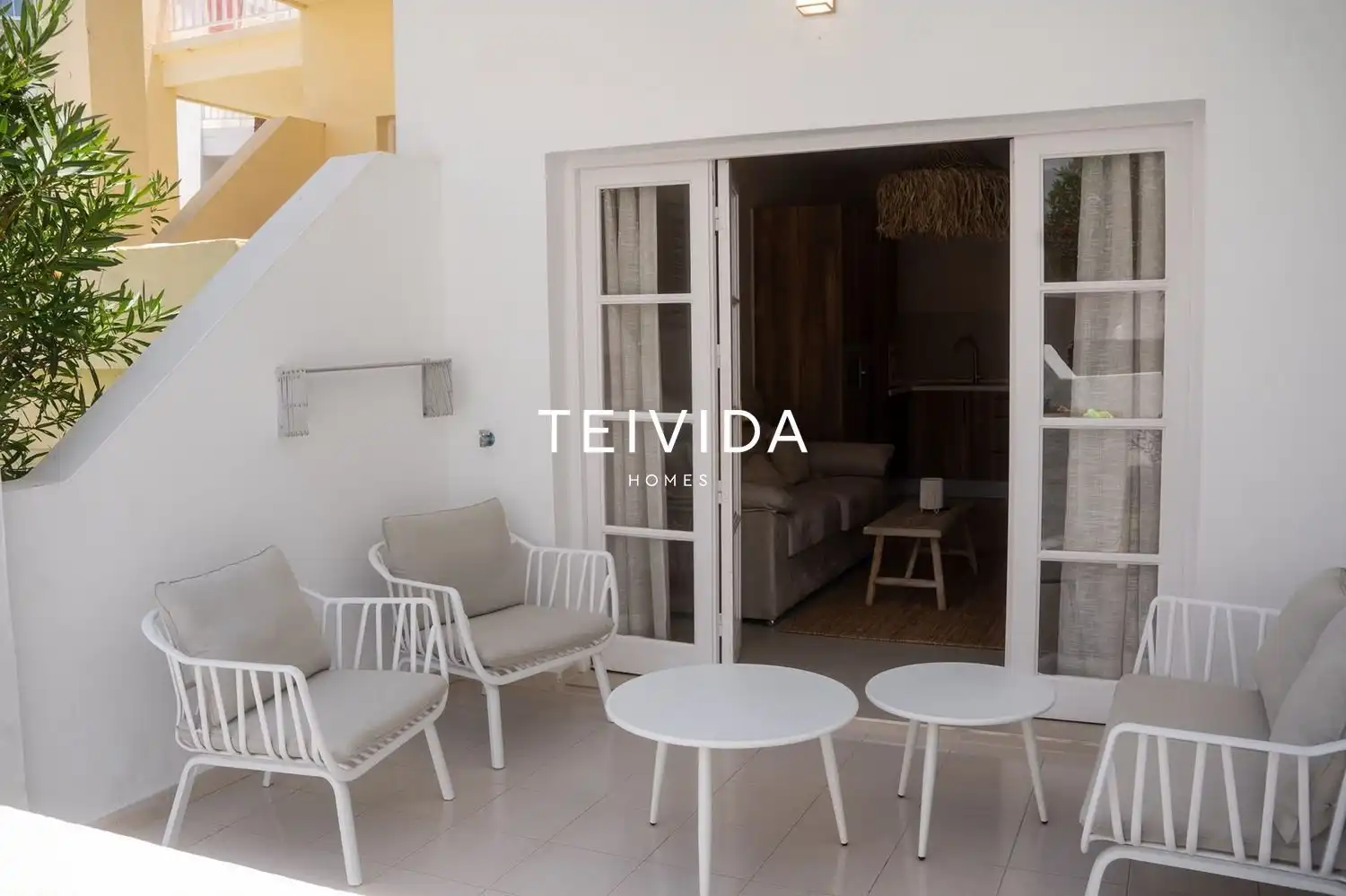 Terrace of Flat for rent in Adeje  with Terrace, Swimming Pool and Furnished