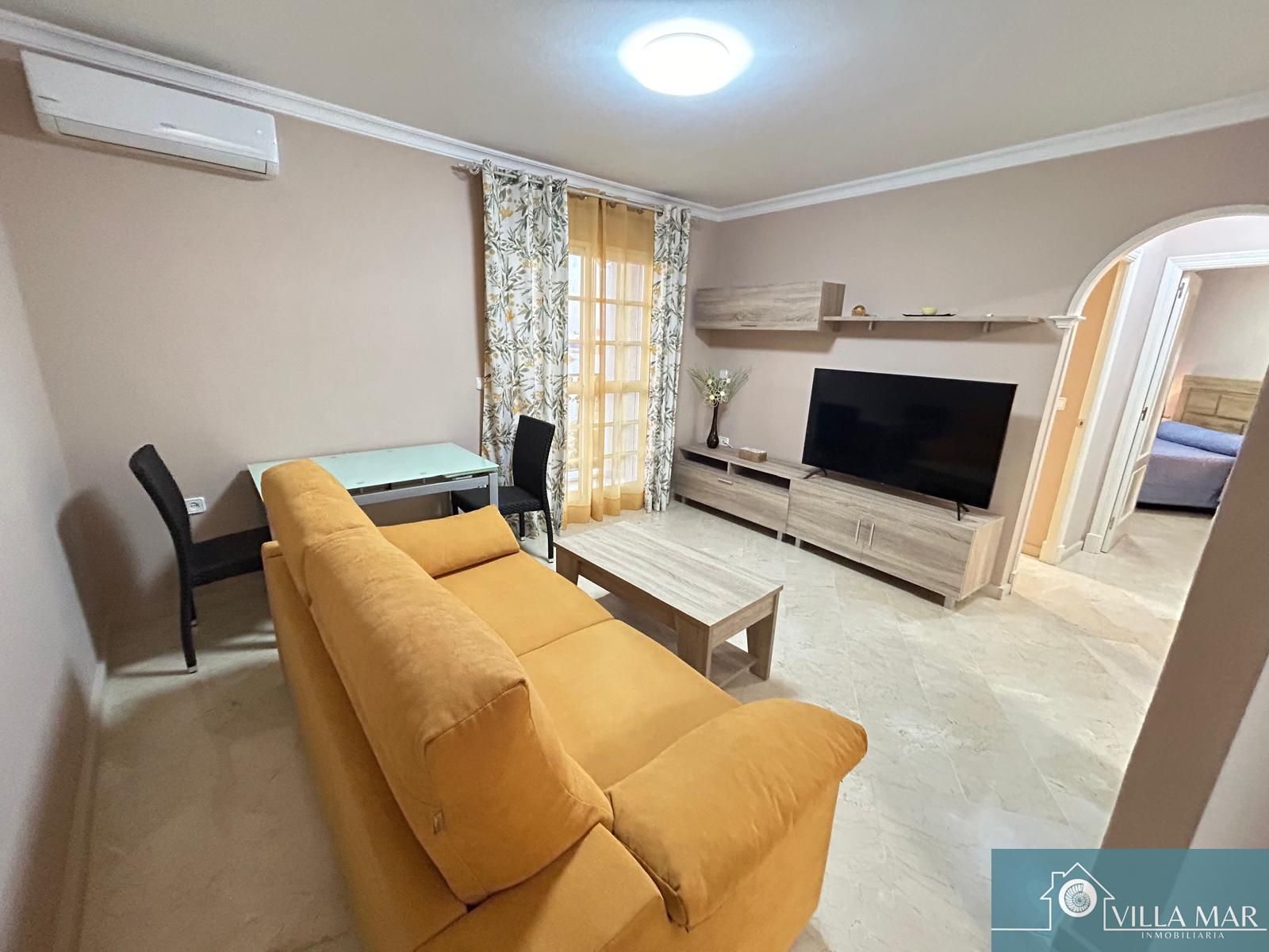 Living room of Flat for sale in Rota  with Terrace, Furnished and Balcony