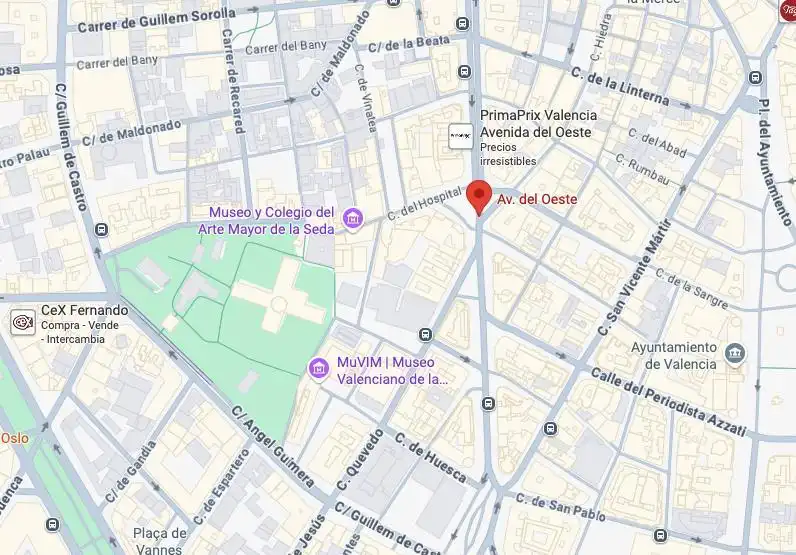 Exterior view of Commercial properties for sale in Valencia  with Air Conditioner