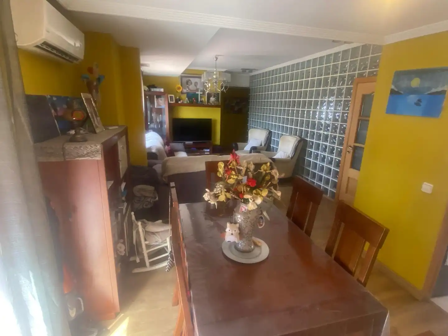 Menjador de Casa o xalet en venda en Poblete amb Aire condicionat, Calefacció i Terrassa