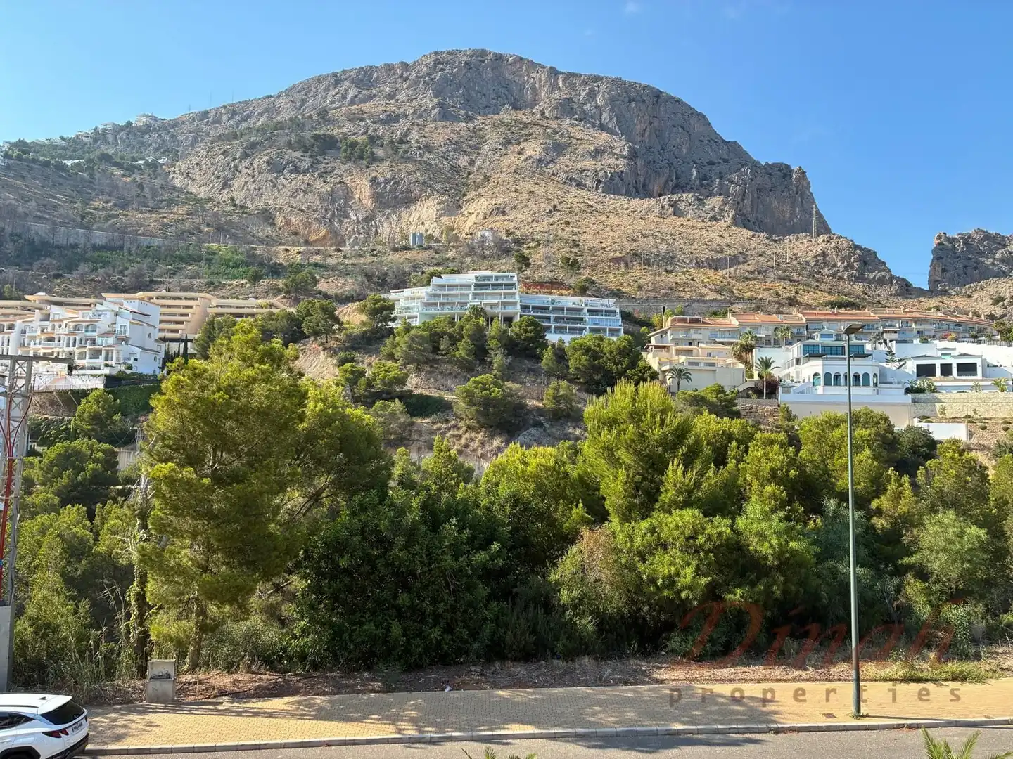 Vista exterior de Apartamento de alquiler en Altea con Aire acondicionado, Calefacción y Amueblado