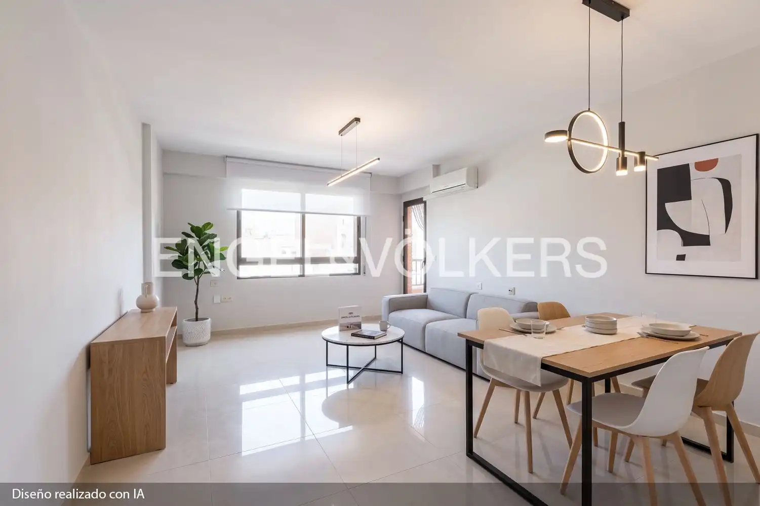 Sala de estar de Piso en venta en Sagunto / Sagunt con Aire acondicionado, Calefacción y Balcón