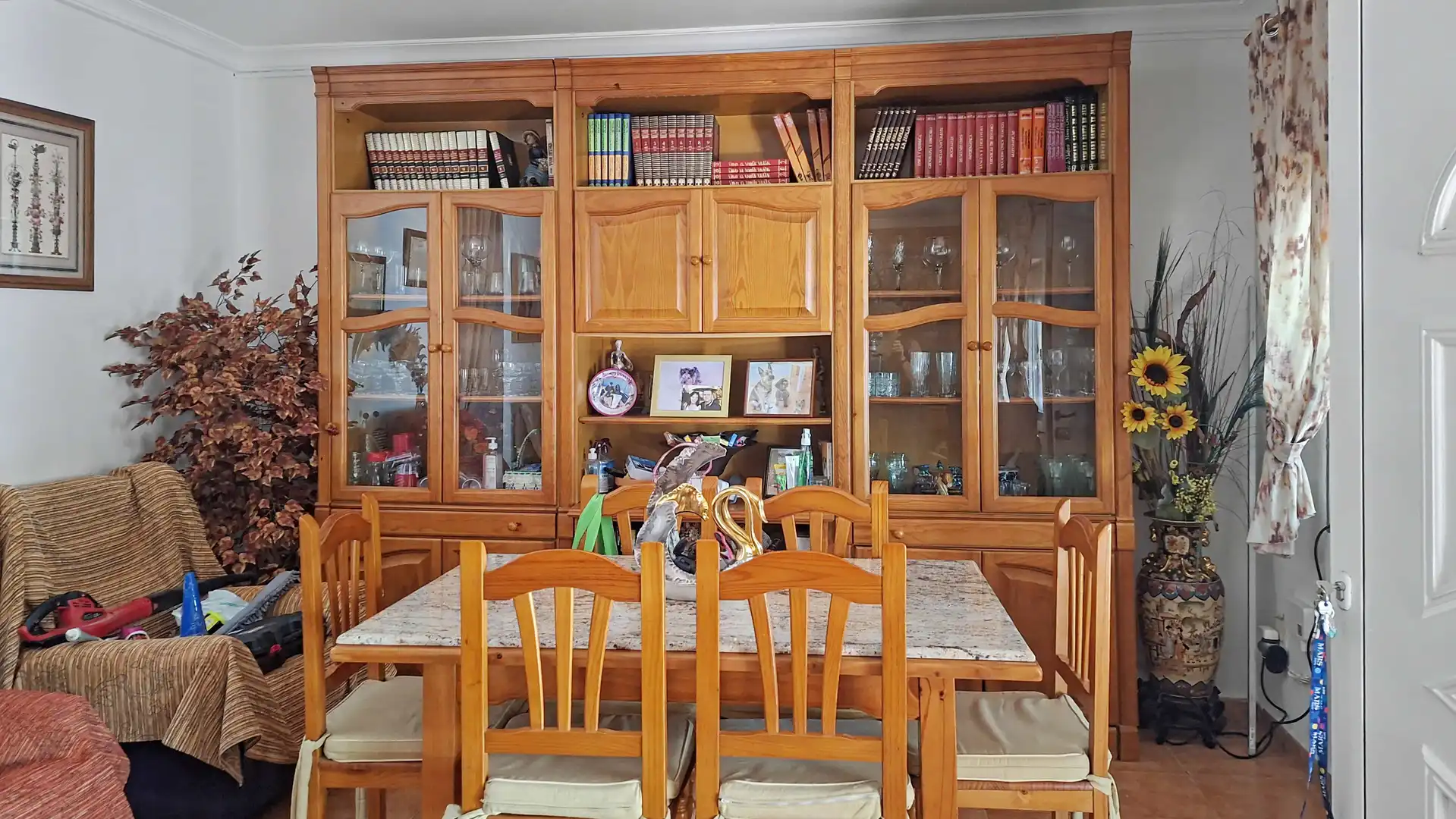 Dining room of Houses for sale in Oliva  with Air Conditioner, Heating and Private garden