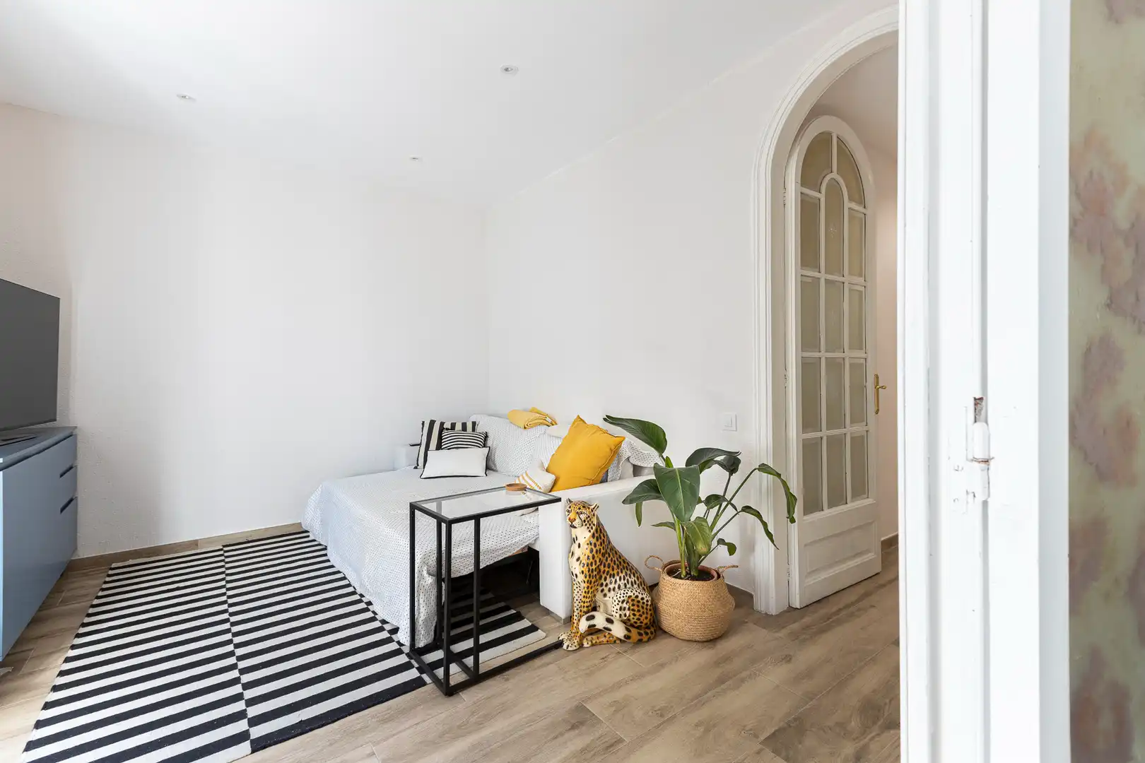 Schlafzimmer von Wohnung zum Verkauf in Barcelona mit Balkon