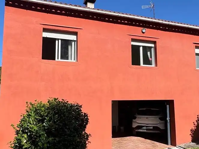 Vista exterior de Casa o chalet en venta en Covelo con Jardín privado, Trastero y Amueblado