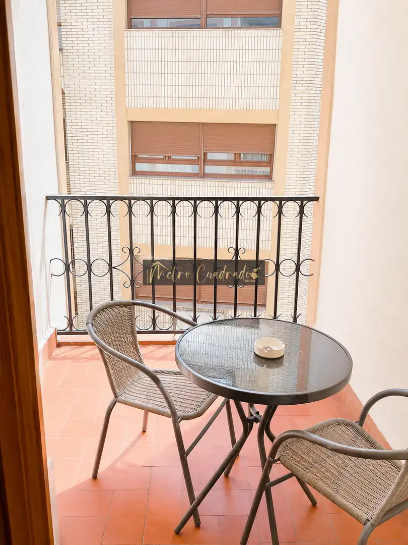 Balcony of Flat for rent in Mérida  with Air Conditioner, Terrace and Furnished