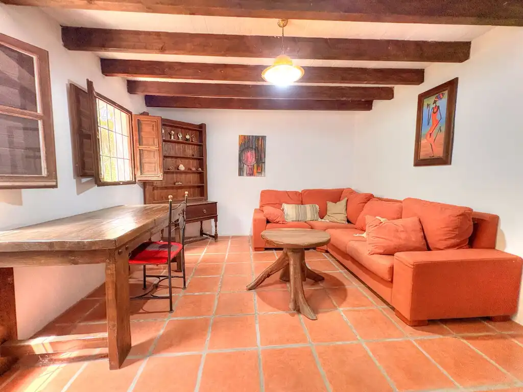 Sala de estar de Finca rústica en venta en Benamargosa con Jardín privado y Amueblado
