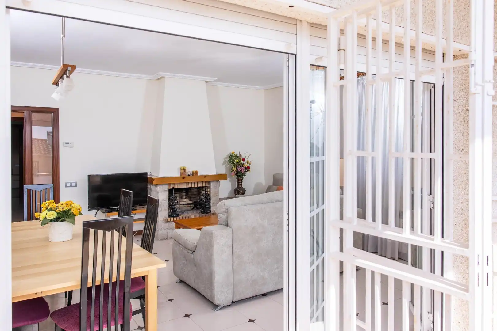 Living room of Houses for sale in Calafell  with Heating, Private garden and Terrace
