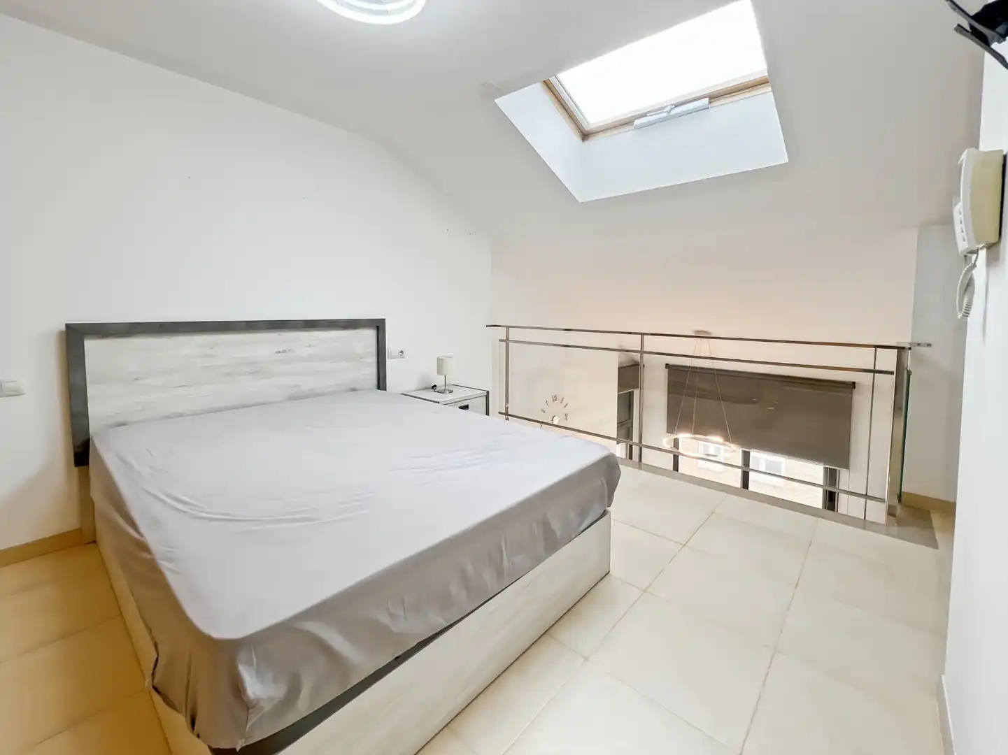 Bedroom of Attic for rent in Castellón de la Plana / Castelló de la Plana  with Air Conditioner and Furnished