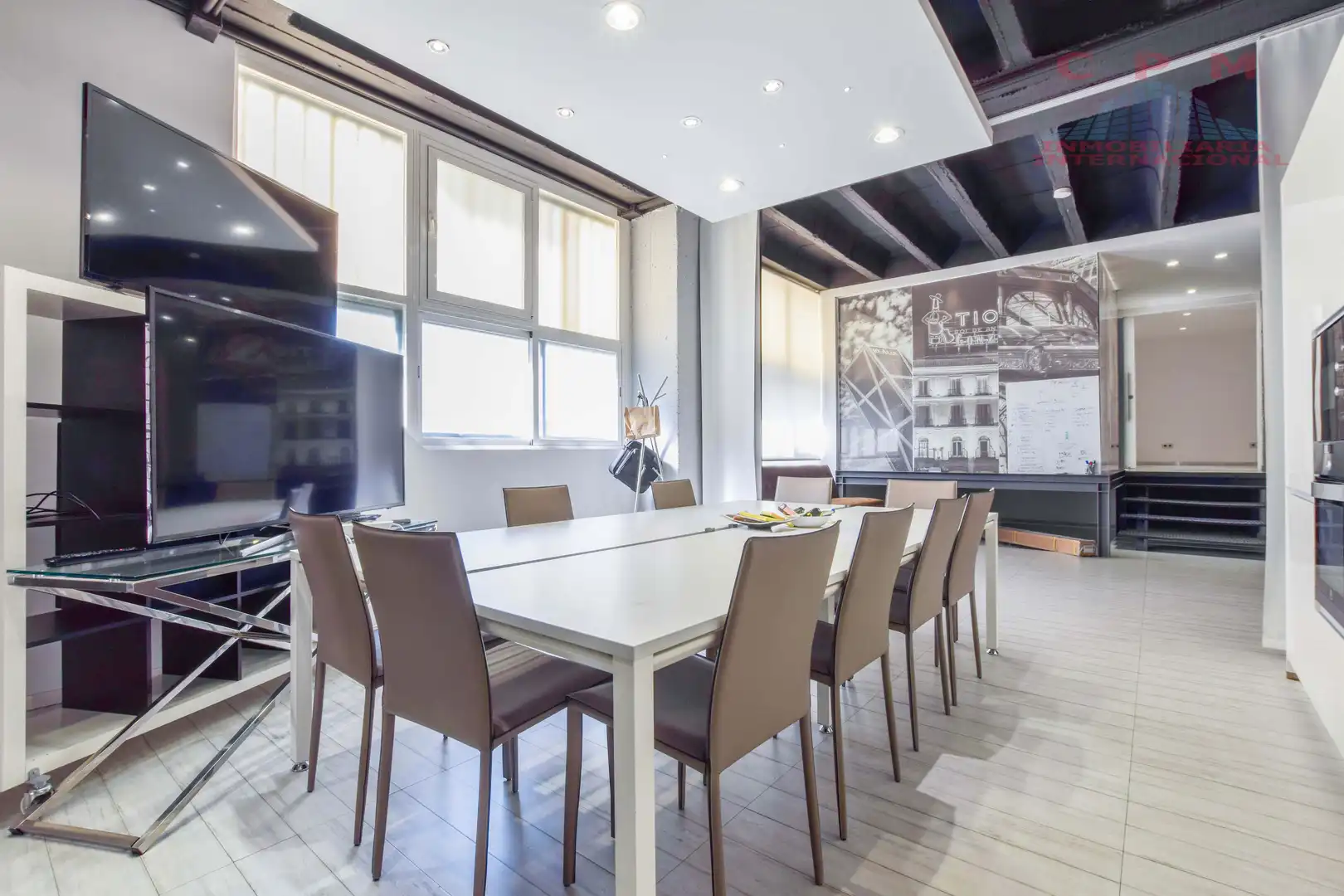 Esszimmer von Wohnung zur Miete in Hortaleza