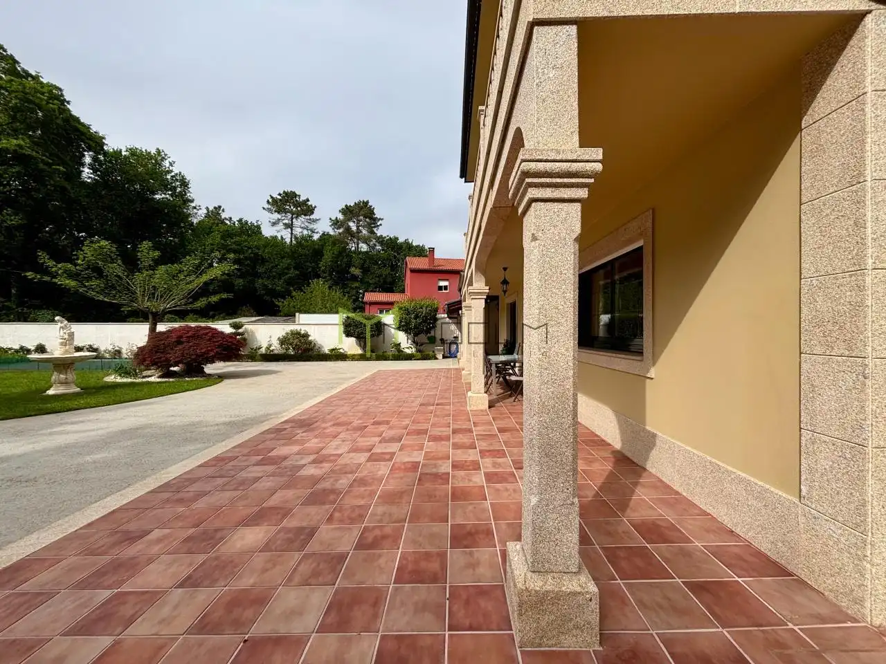 Terraza de Casa o chalet en venta en Ames con Calefacción, Jardín privado y Parquet
