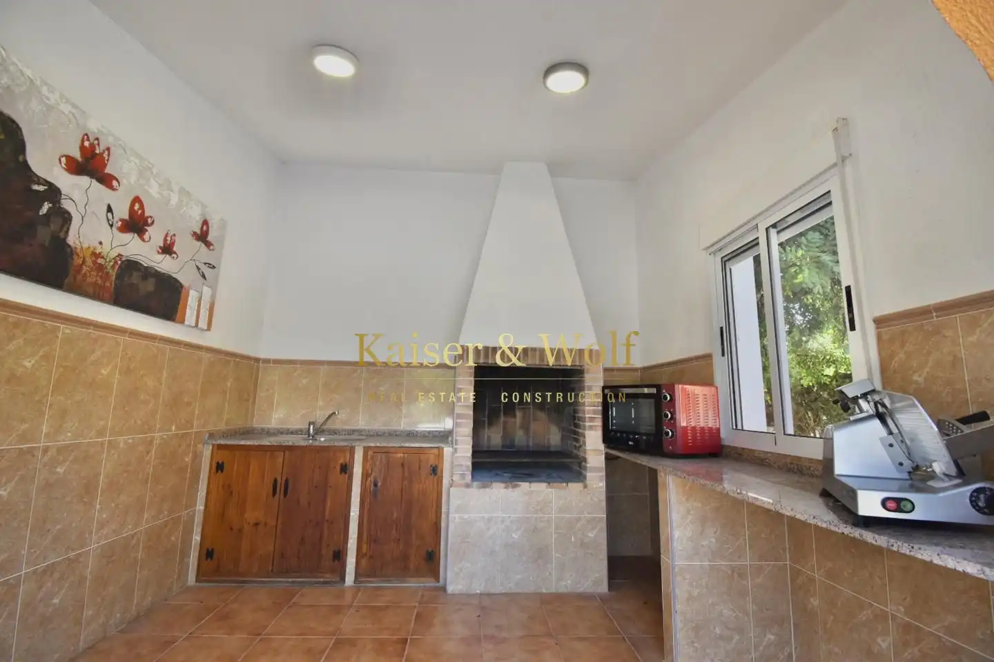 Kitchen of Houses for sale in Elche / Elx  with Air Conditioner, Private garden and Terrace
