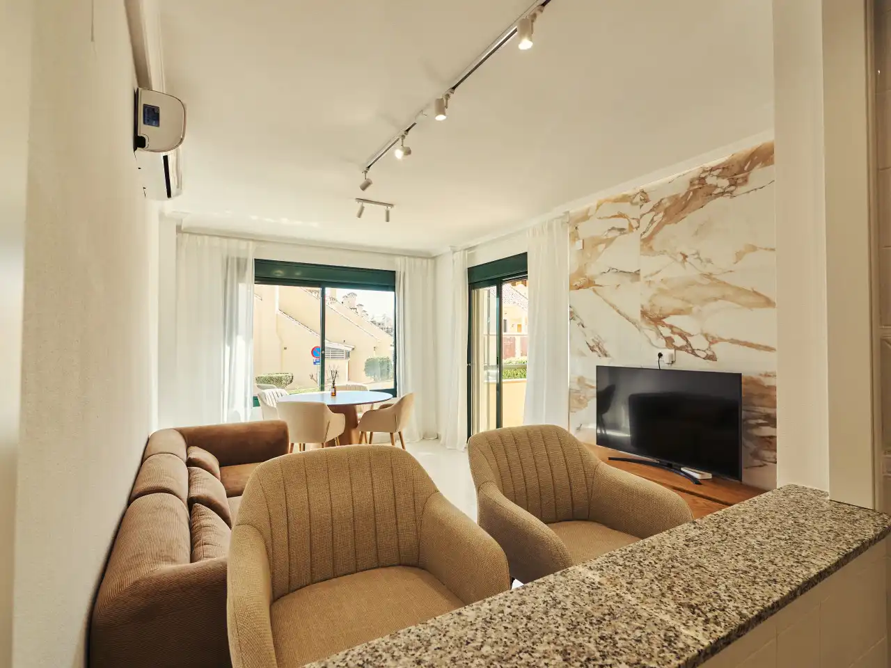 Sala de estar de Apartamento en venta en Orihuela con Aire acondicionado, Calefacción y Terraza