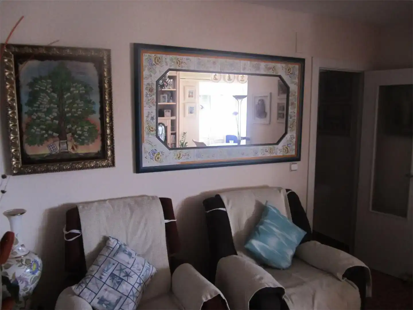 Living room of Apartments for rent in Puçol  with Air Conditioner, Swimming Pool and Balcony