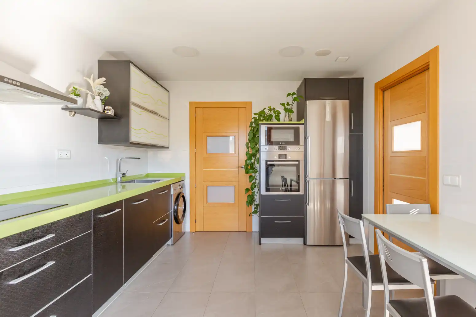 Cocina de Casa o chalet en venta en Aibar / Oibar con Aire acondicionado, Calefacción y Jardín privado