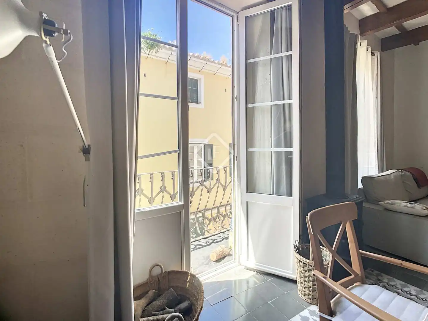 Balcony of Houses for sale in Maó - Mahón  with Air Conditioner, Heating and Parquet flooring