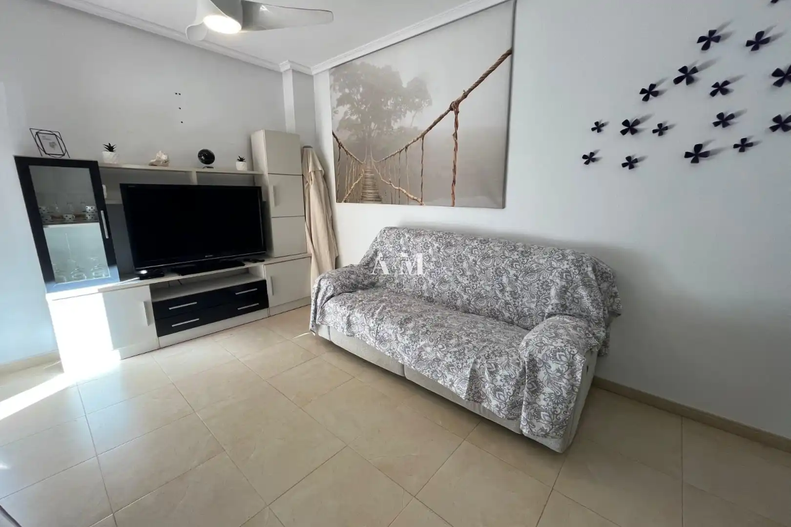 Sala d'estar de Planta baixa de lloguer en Torrevieja amb Aire condicionat, Calefacció i Terrassa