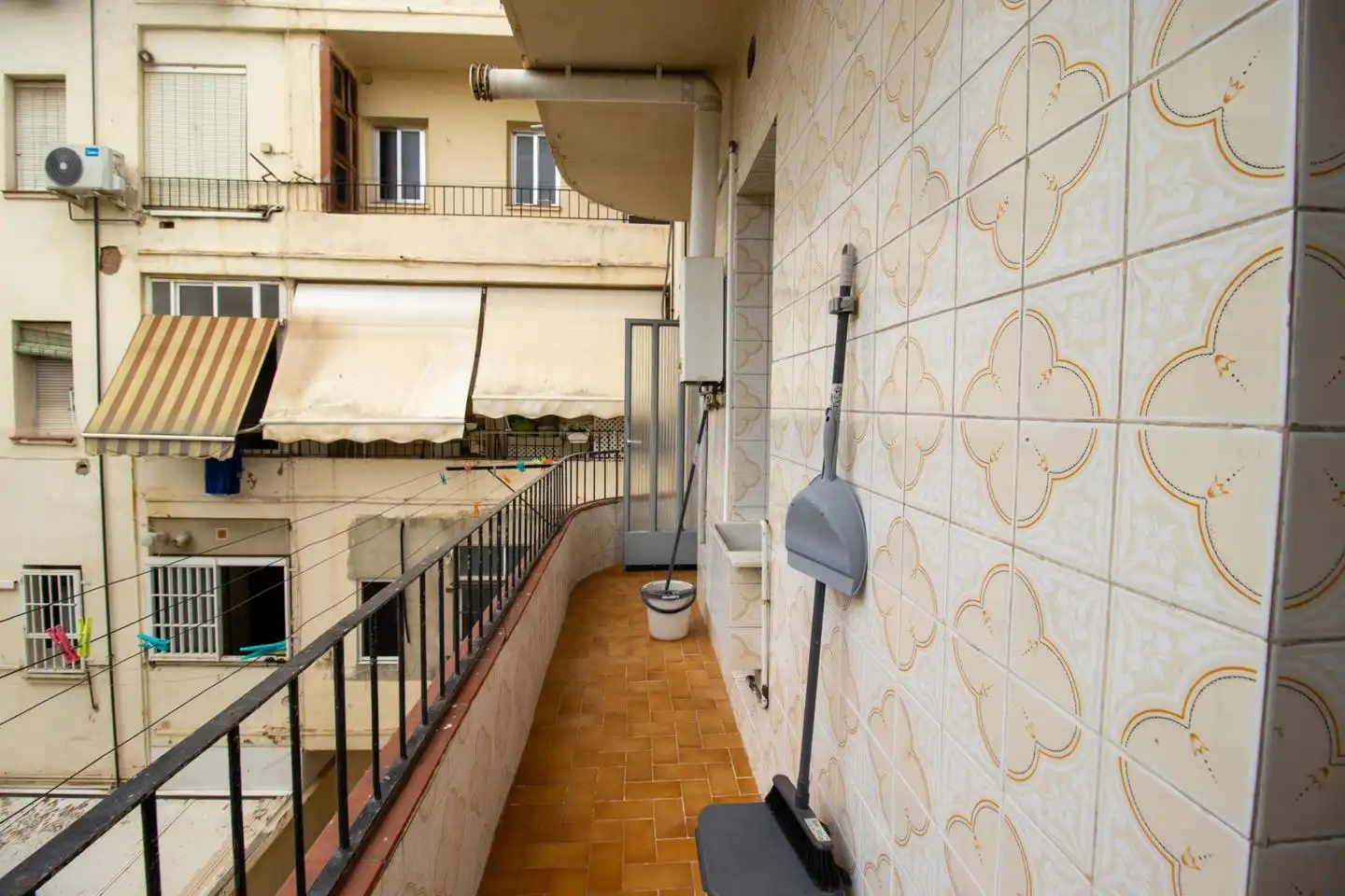 Terrasse von Wohnung zur Miete in Valencia mit Möbliert