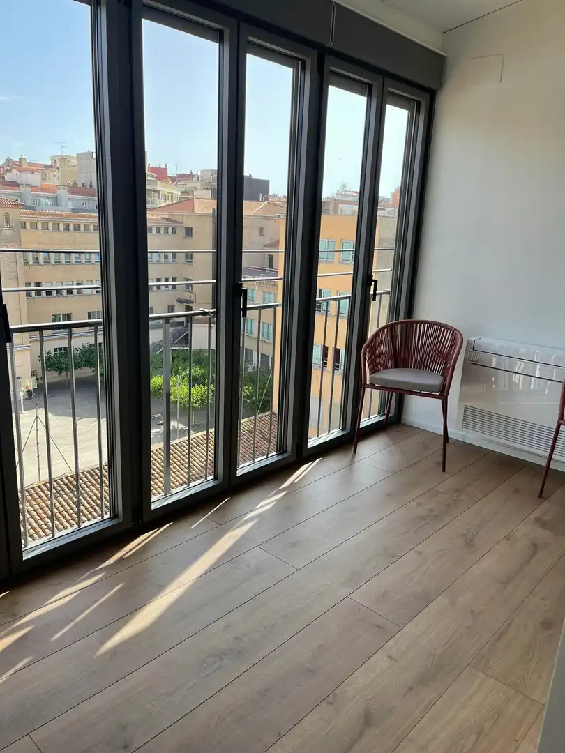 Terrassa de Pis de lloguer en Girona amb Aire condicionat, Calefacció i Terrassa