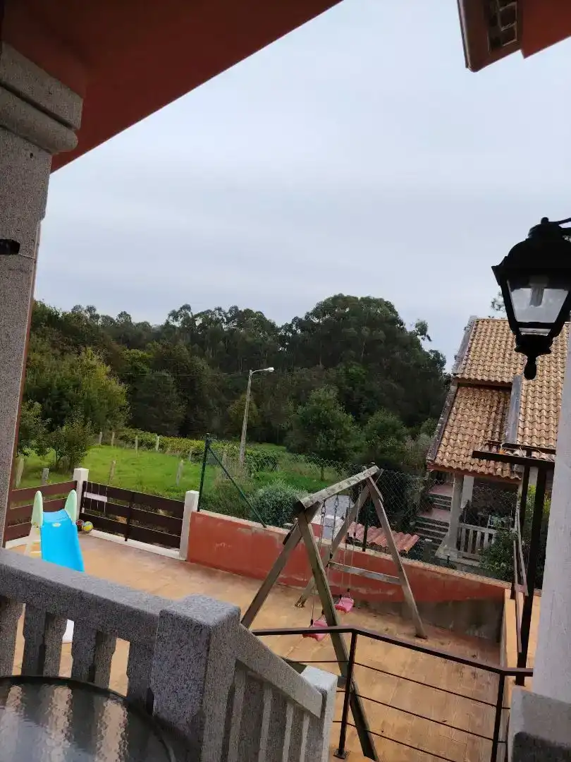 Jardín de Casa o chalet en venta en Sanxenxo con Balcón