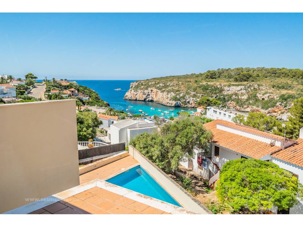 Exterior view of Apartment for sale in Maó  with Air Conditioner, Heating and Terrace