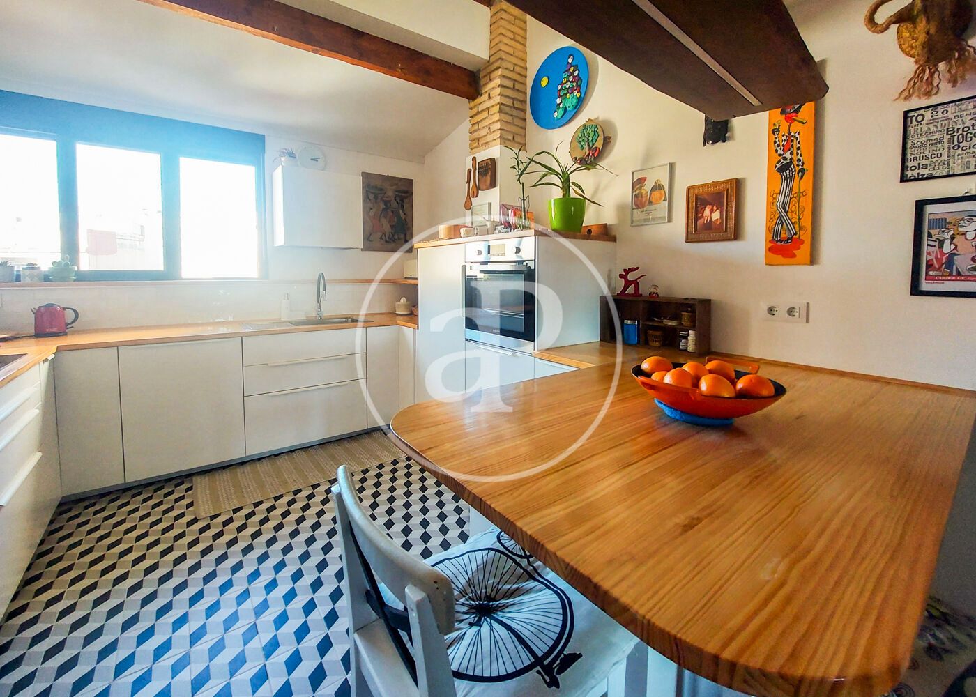 Cocina de Dúplex en venta en  Valencia Capital con Aire acondicionado y Balcón