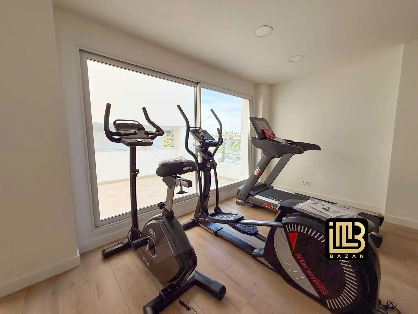 Balcony of Flat for rent in Málaga  with Air Conditioner, Heating and Private garden