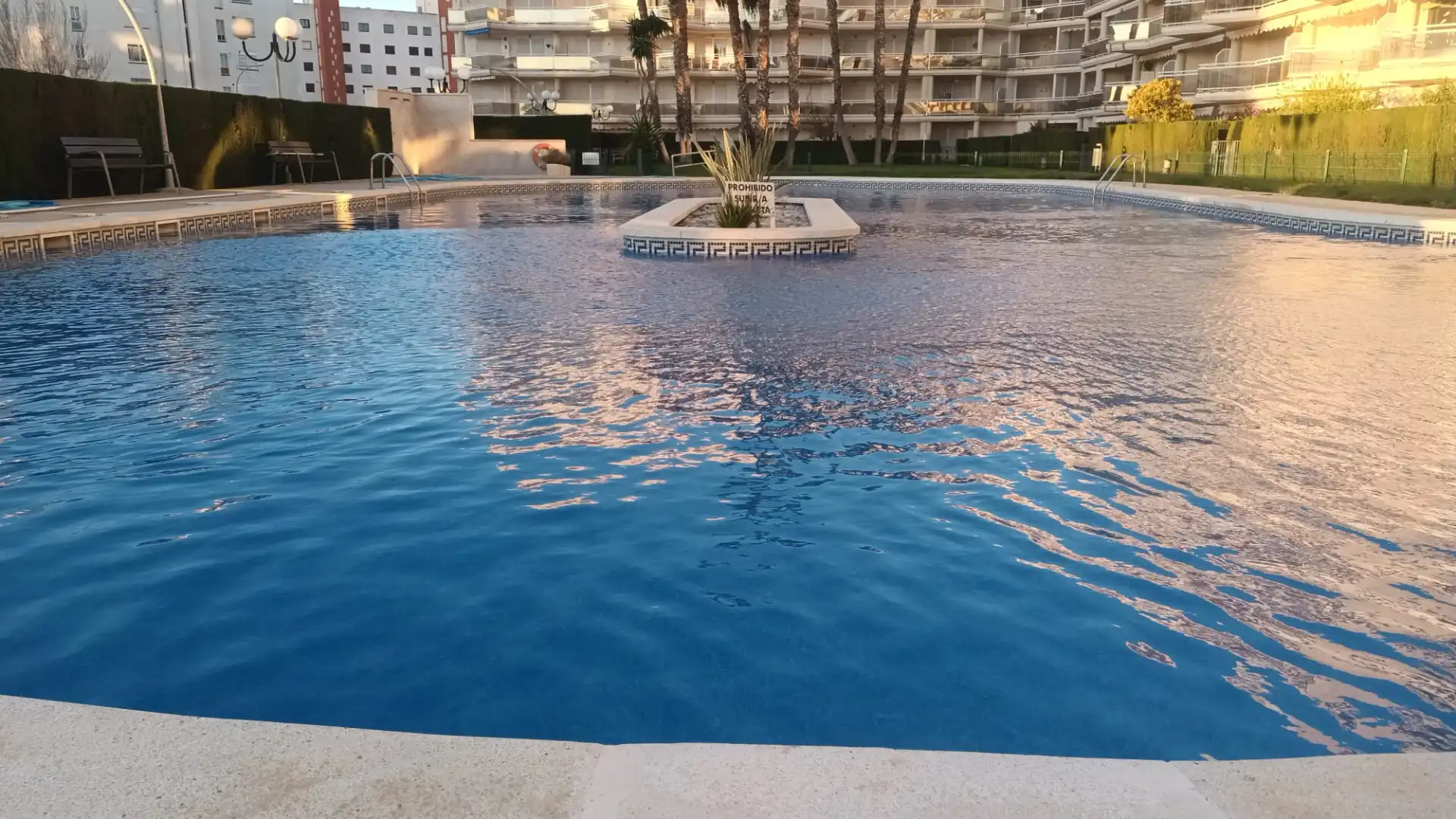 Piscina de Apartamento de alquiler en Mont-roig del Camp con Aire acondicionado, Calefacción y Terraza