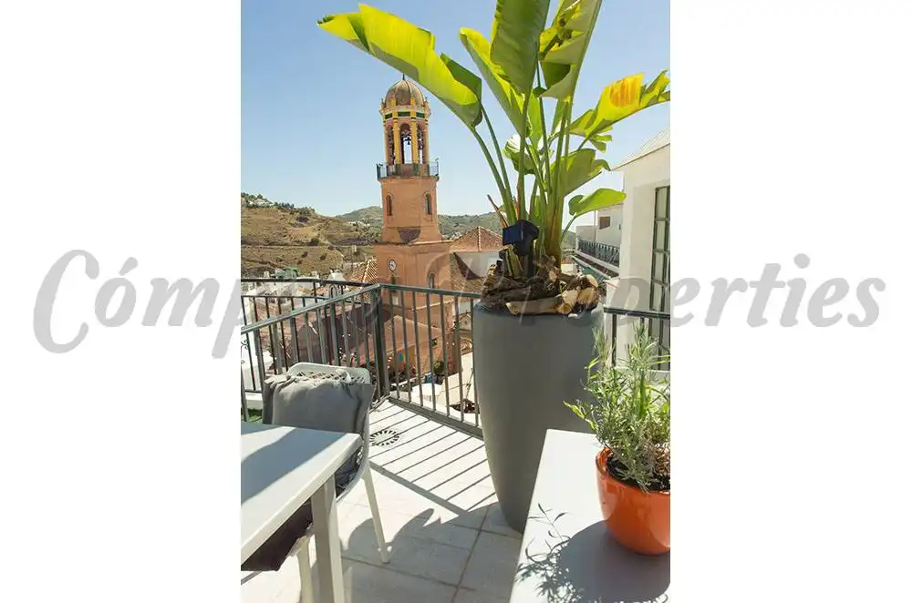 Terraza de Casa o chalet en venta en Cómpeta con Aire acondicionado, Terraza y Amueblado