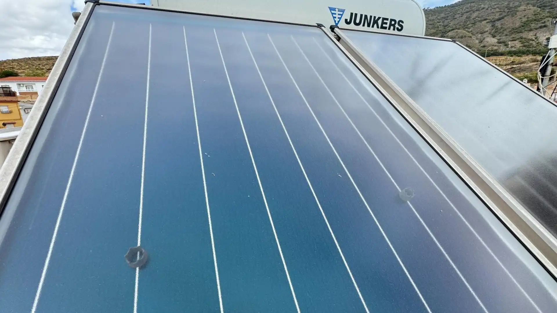 Außenansicht von Dachboden zur Miete in Padul mit Klimaanlage, Heizung und Terrasse