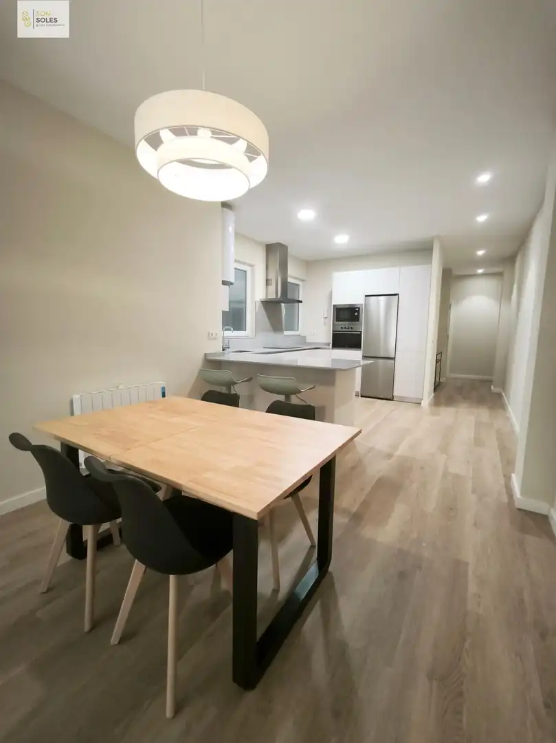 Cocina de Piso de alquiler en Santander con Calefacción y Amueblado