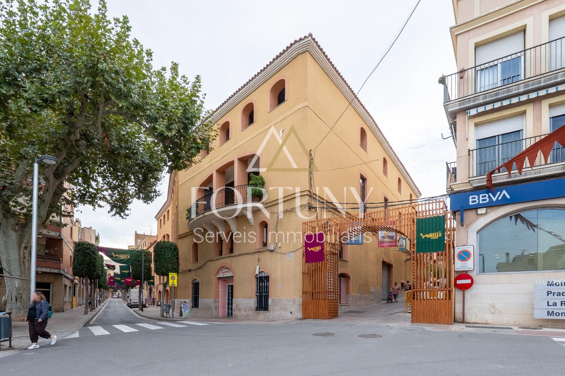 Vista exterior de Planta baixa en venda en Alcover