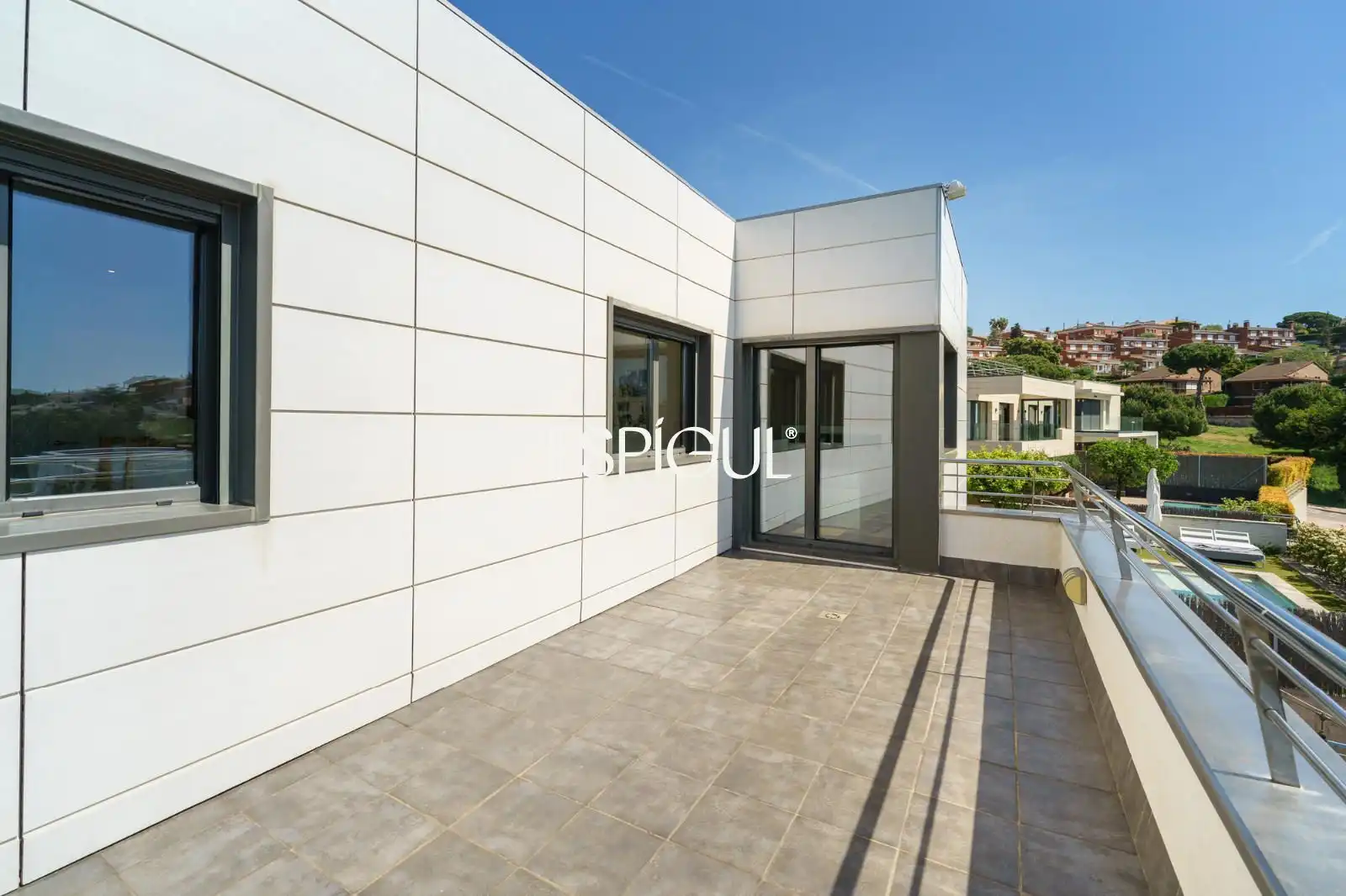 Terrassa de Casa o xalet en venda en Alella amb Aire condicionat, Calefacció i Jardí privat