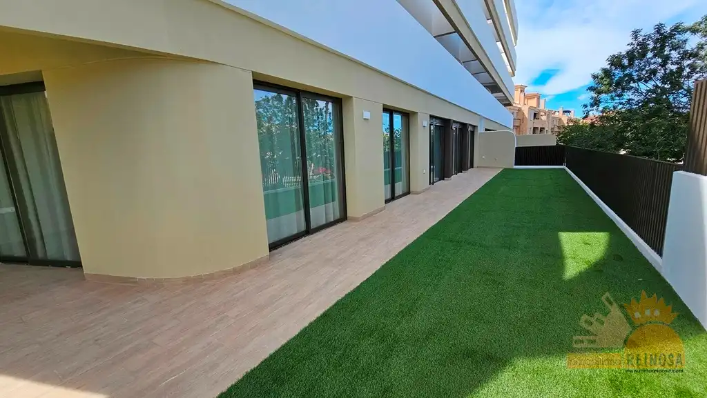 Terraza de Planta baja en venta en Molina de Segura con Aire acondicionado, Jardín privado y Parquet