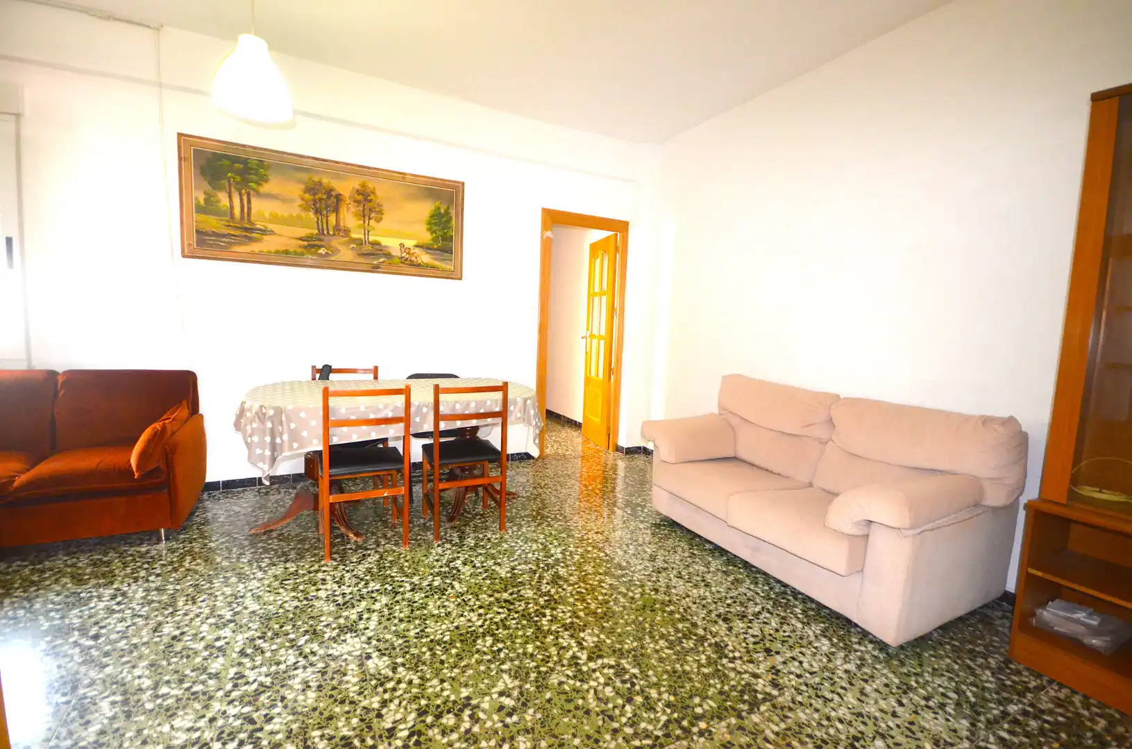 Living room of Flat for rent in Murcia  with Furnished, Oven and Washing machine