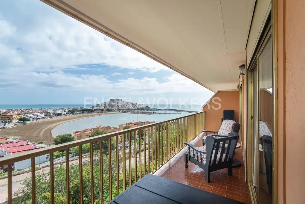 Balcony of Apartments for sale in Peñíscola / Peníscola  with Heating, Furnished and Balcony